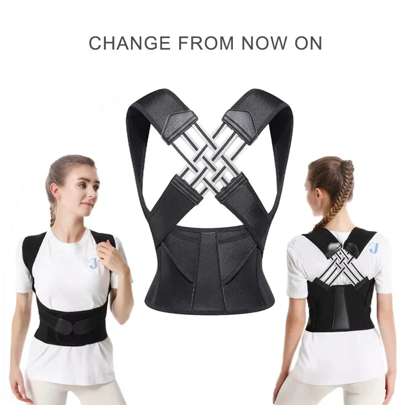 Adjustable Back Stabilizer for Women and Children – Ergonomic Posture Corrector