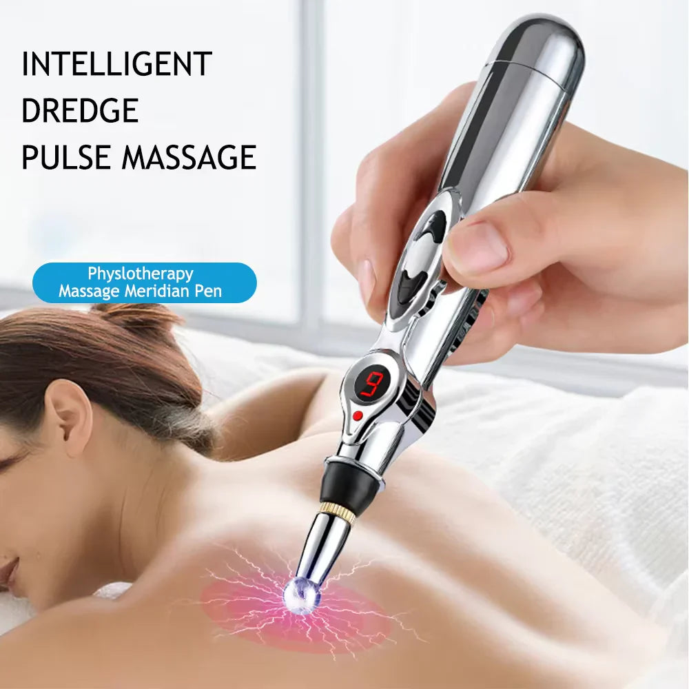 Pain-Relieving Acupuncture Pen – Electronic Meridian Massage Device