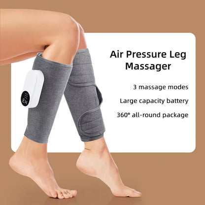 Electric Leg Massager – Air Compression with 3 Intensity Levels for Muscle Relaxation