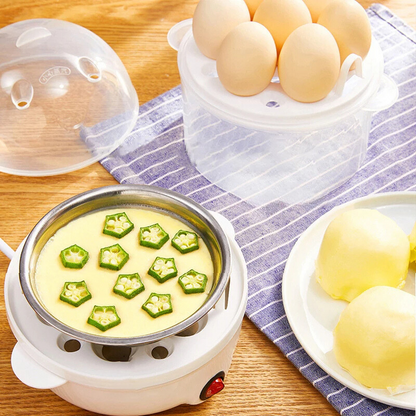 Multifunctional Egg Cooker and Steamer – Perfect Eggs and Steaming Made Easy