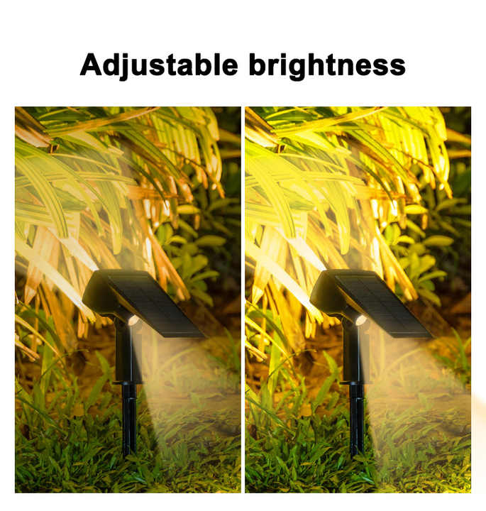 Solar LED Garden Spotlight – Energy-efficient Outdoor Lighting With Solar Panel For Garden Paths And Terraces