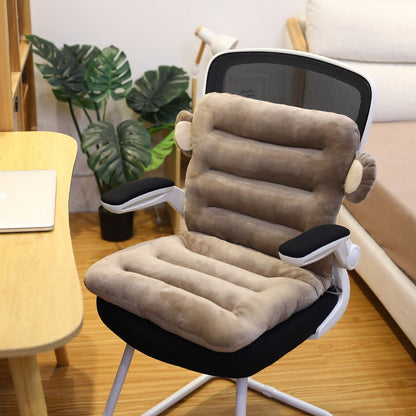 Ergonomic Cushion for Back and Seat Pain Relief