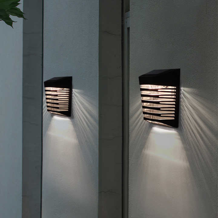 Solar LED Wall Lamp For Outdoor Use – Energy-efficient Solar-powered Lighting For Garden, Terrace, And Balcony With Modern Design
