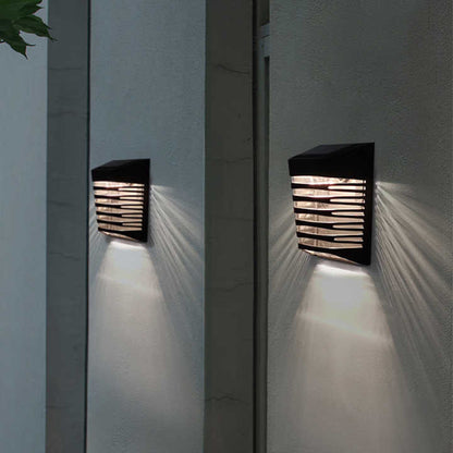 Solar LED Wall Lamp For Outdoor Use – Energy-efficient Solar-powered Lighting For Garden, Terrace, And Balcony With Modern Design