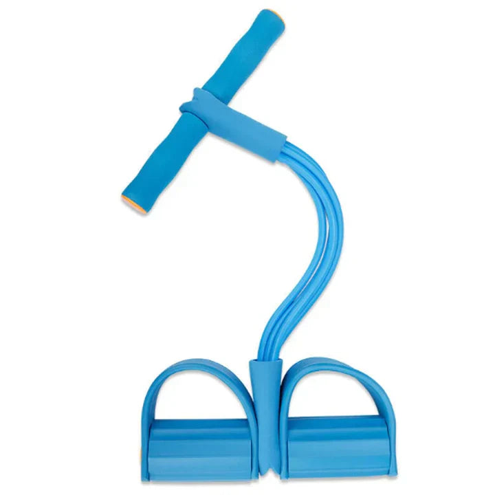 Resistance Band with Foot Pedals – Full-Body Training at Home