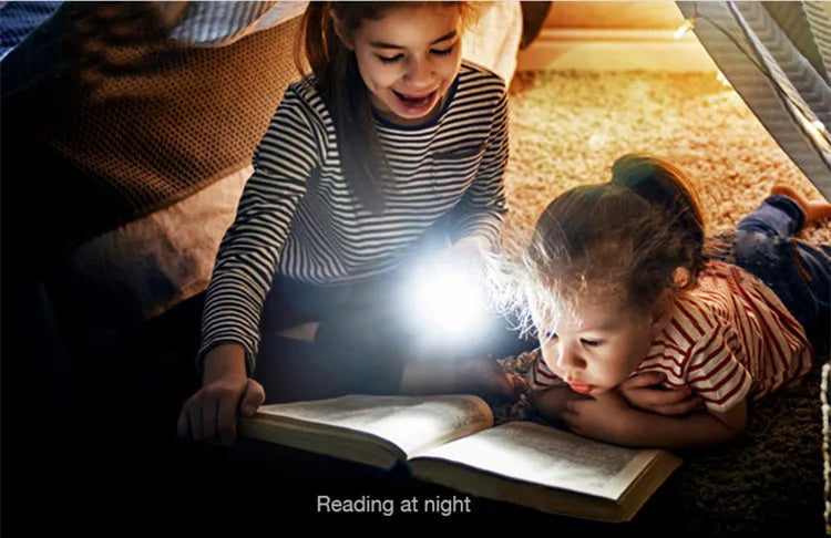 LED Camping Lamp with Power Bank – Rechargeable Outdoor-Ready Lamp