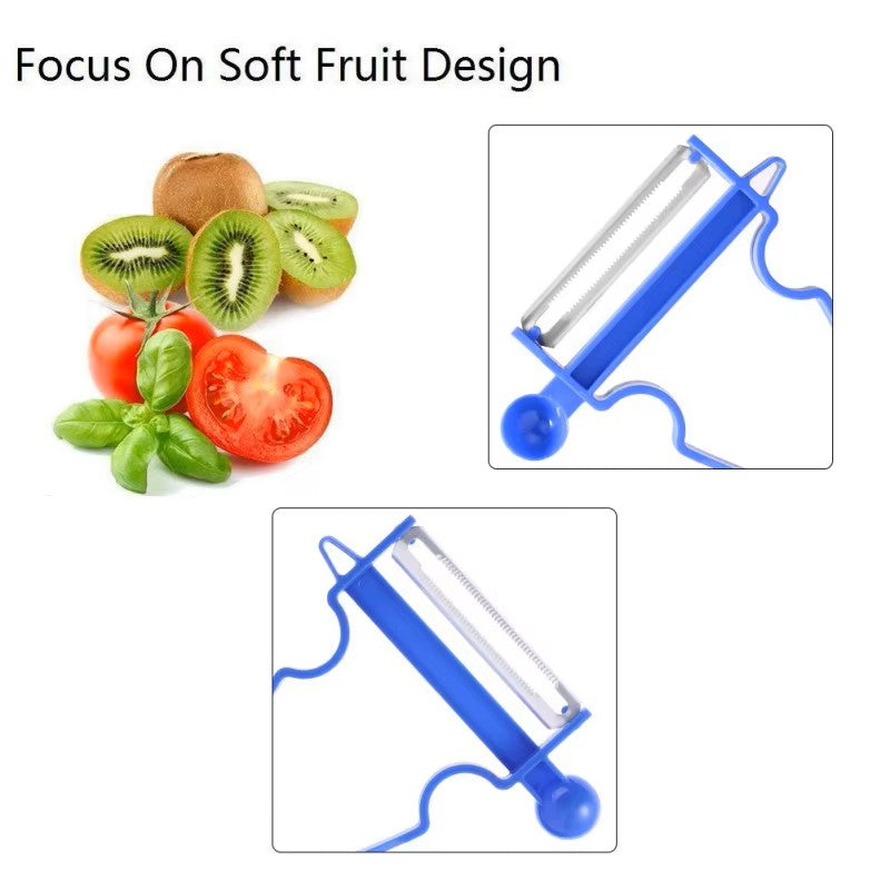 Multifunctional Peeler Set (3-piece) – Ideal for fruit, vegetables, and more