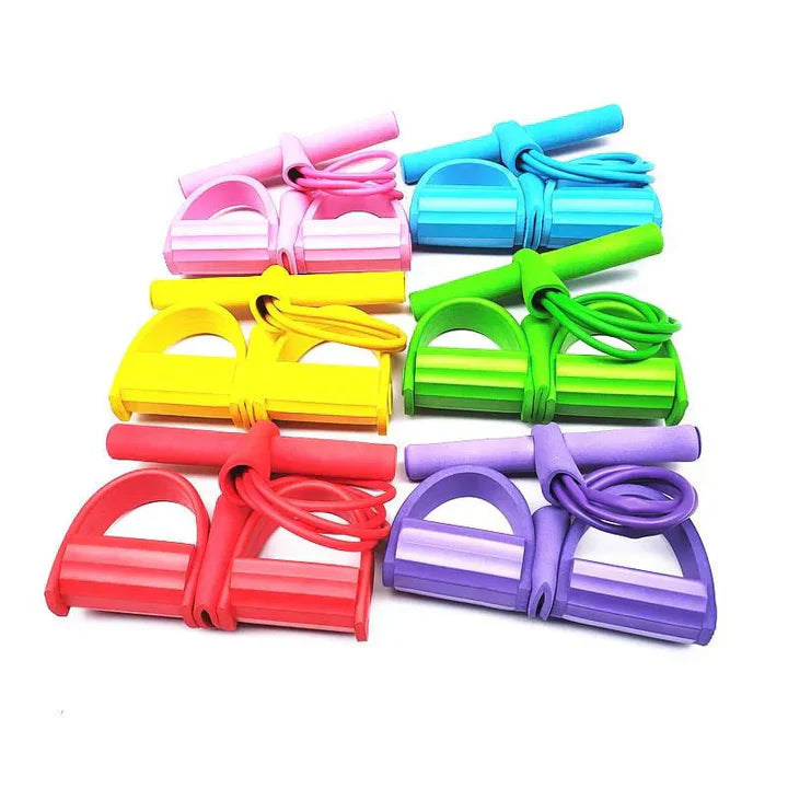 Resistance Band with Foot Pedals – Full-Body Training at Home