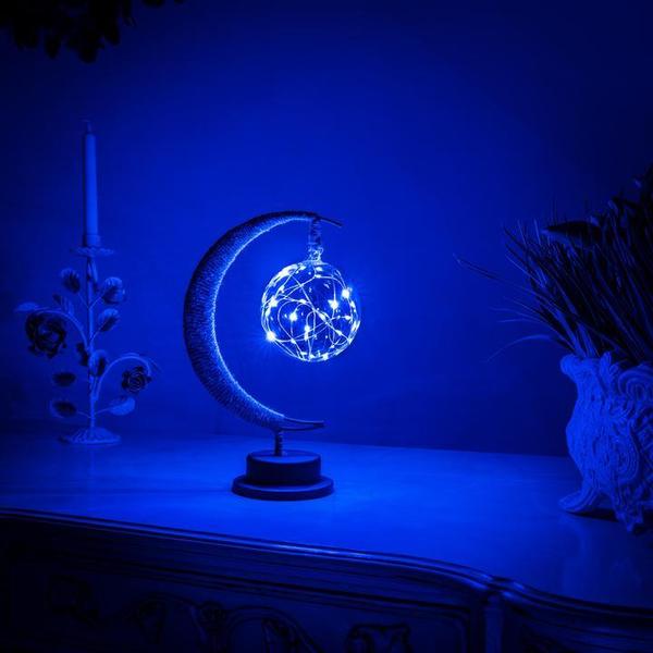 Moon Lamp with Fairy Lights