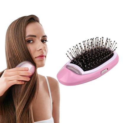 Ionic Hair Brush – Anti-Static Electric Brush for Smooth, Shiny & Healthy Hair