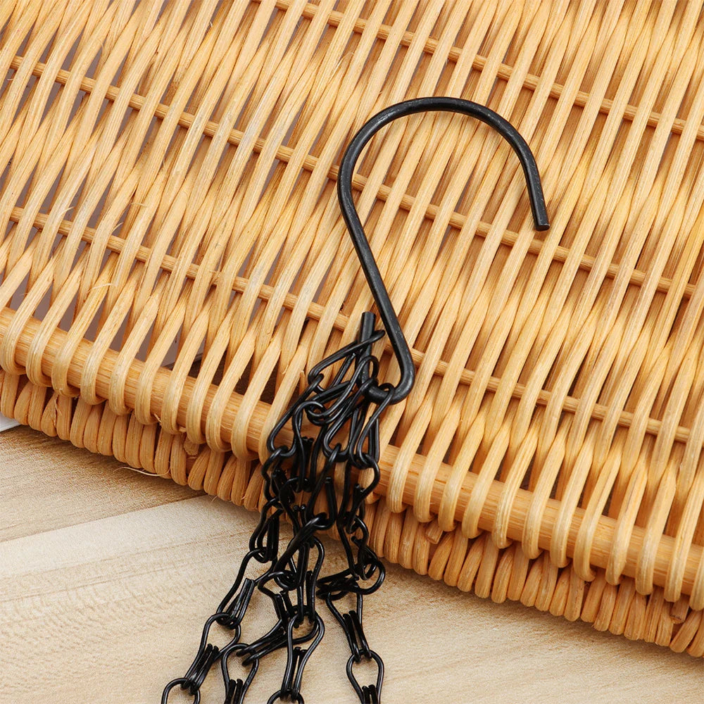 Durable Plant Hangers with Chains – Sturdy Suspension for Flower Pots and Garden Plants