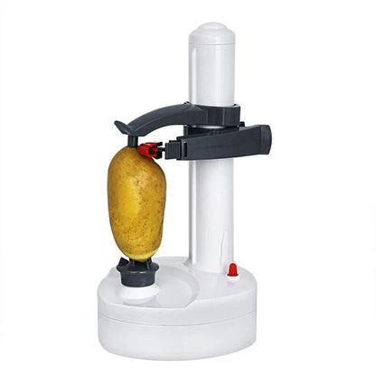 Electric Peeler for Fruits and Vegetables with One-Button Control