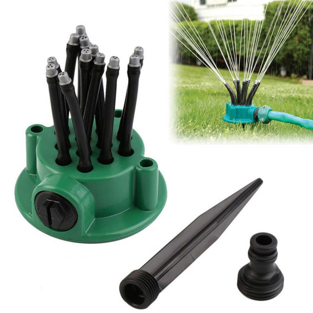 12-in-1 Garden Irrigation System – Adjustable 360-Degree Sprinkler for Efficient Garden Watering