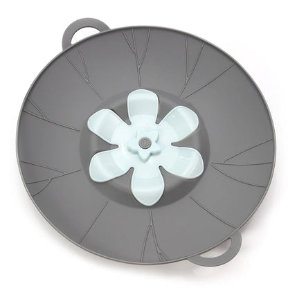 Heat-Resistant Silicone Splash Guard for Cooking Pots