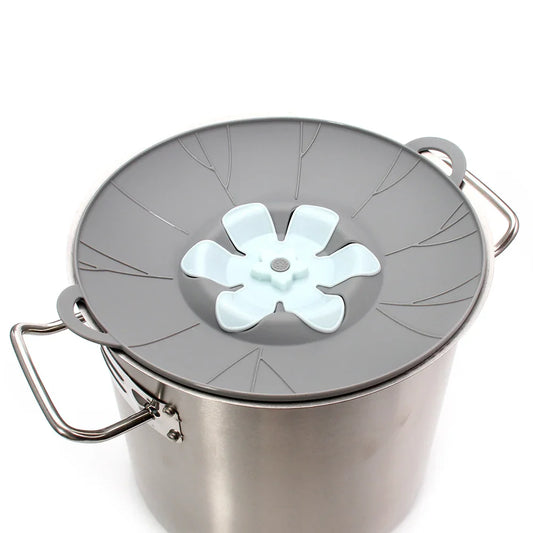 Heat-Resistant Silicone Splash Guard for Cooking Pots