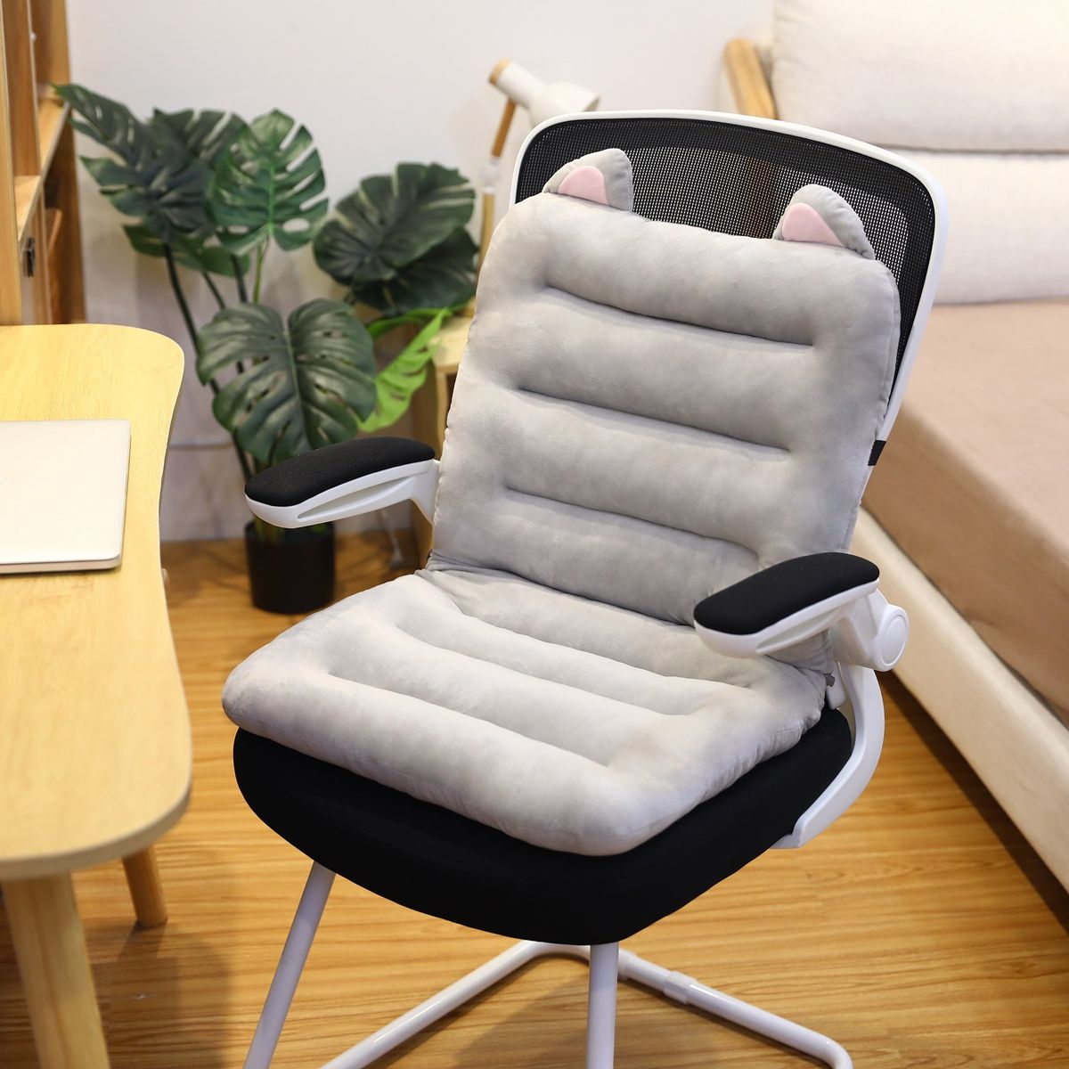 Ergonomic Cushion for Back and Seat Pain Relief