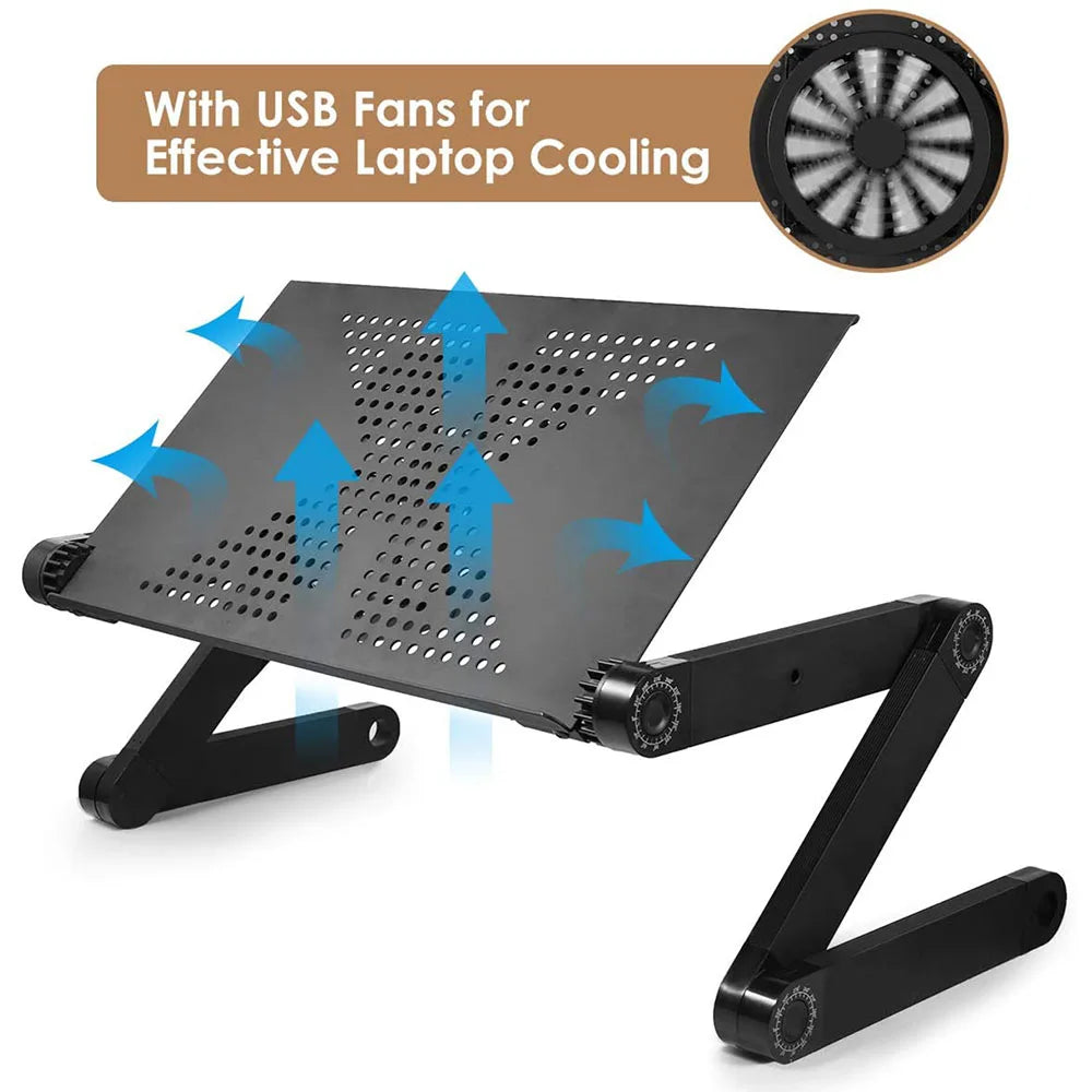 360° Rotatable Laptop Stand for Optimal Positioning