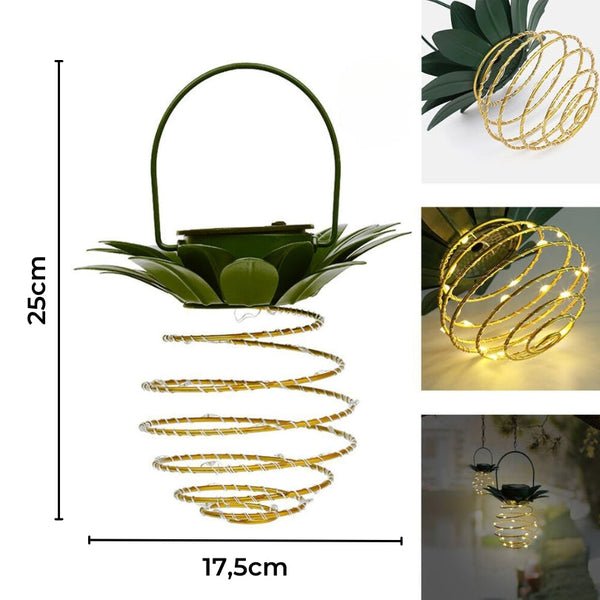 LED Solar Garden Lamp in Pineapple Shape
