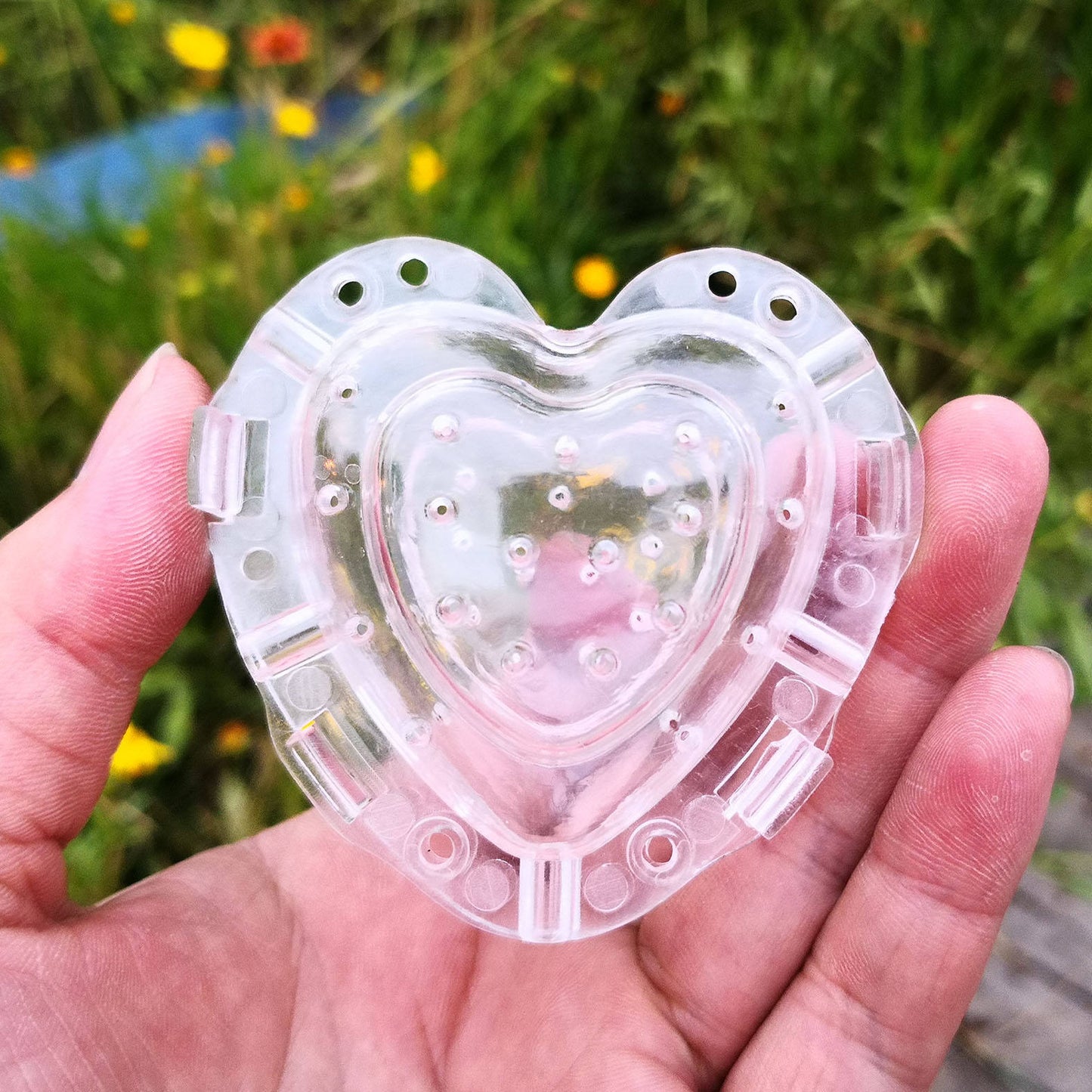 Heart-Shaped Vegetable Mold – Creative Shaping Mold for Fruits and Vegetables in the Garden