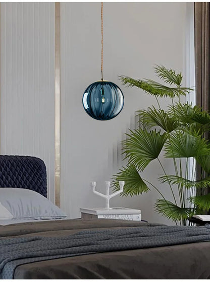Glass Globe Pendant Light