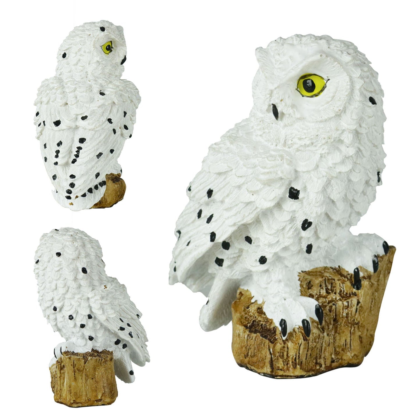LED solar owl lamp for outdoor use – decorative garden light, weatherproof with solar power for balcony, terrace, and lawn