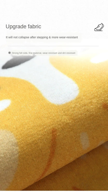 Cute Animal Non-Slip Mat – Pet Design For Kitchen, Bathroom, And Hallway