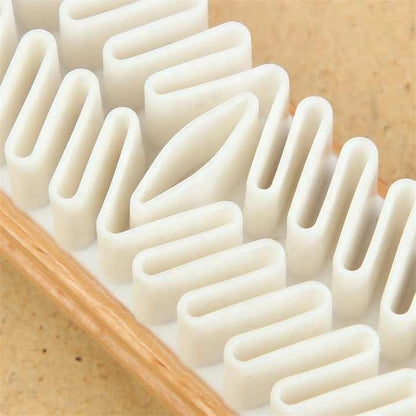 Gentle Rubber Shoe Brush for Delicate Materials – Effective Cleaning and Care