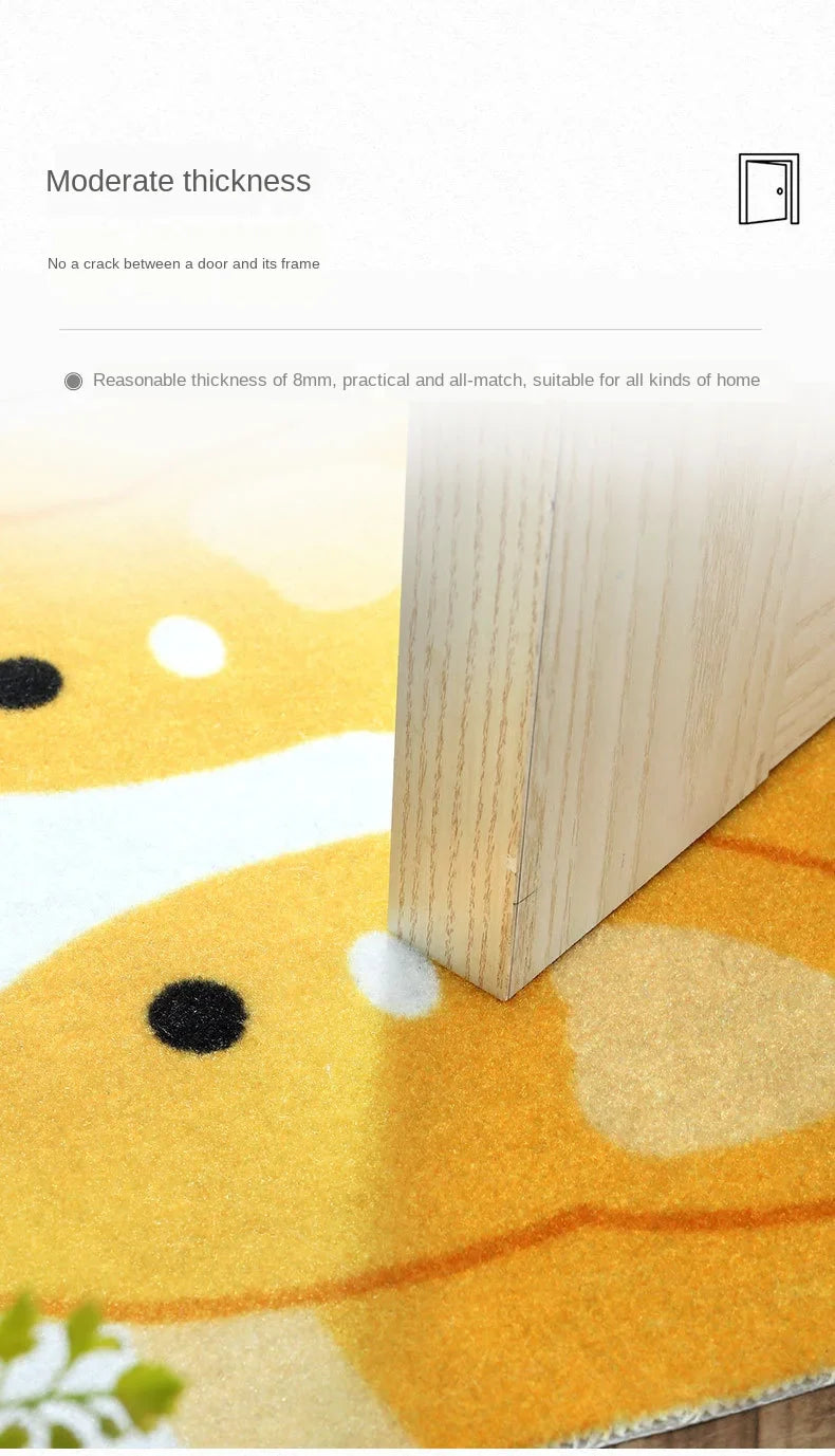 Cute Animal Non-Slip Mat – Pet Design For Kitchen, Bathroom, And Hallway