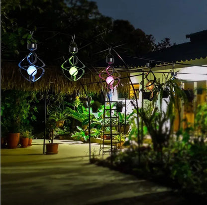 Colorful Solar LED Light for Garden and Terrace – Color-Changing Outdoor Lighting with Solar Power