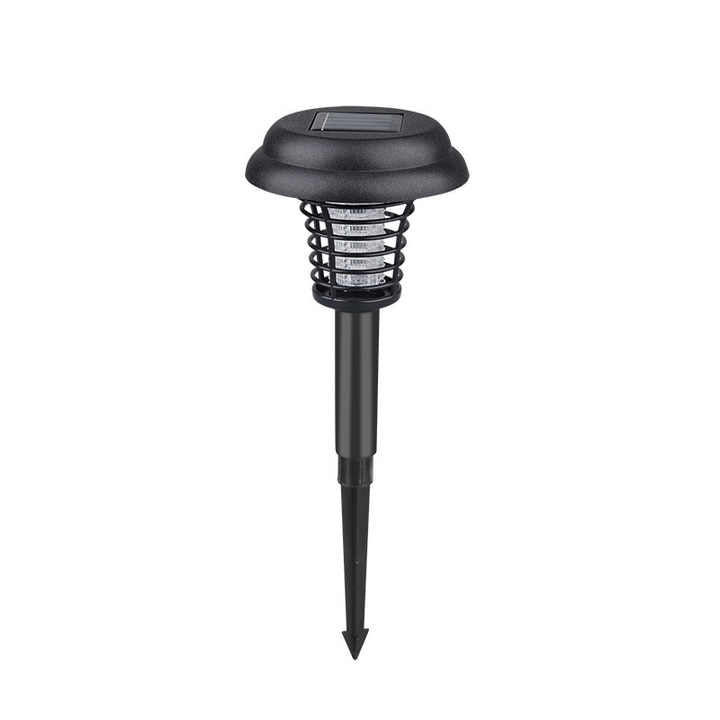 Solar Insect Killer with LED Light – Waterproof Mosquito Trap for the Garden, UV Light Mosquito Repellent Solar Garden Lamp
