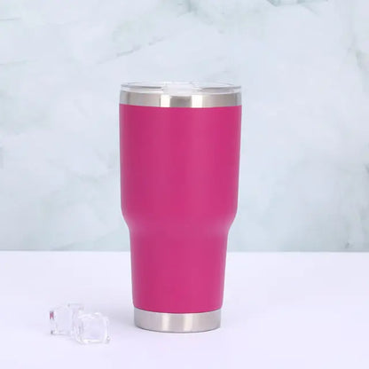 Thermo Mug with Slide Lid and Double-Wall Insulation