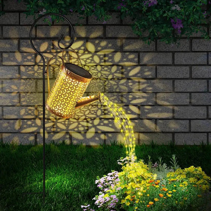 Solar Garden Light in Watering Can Shape