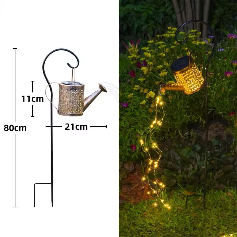 Solar Garden Light in Watering Can Shape
