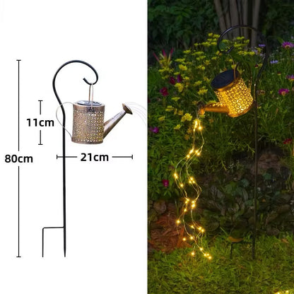 Solar Garden Light in Watering Can Shape