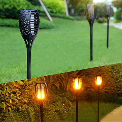 Outdoor Solar Torch Lamp for Garden