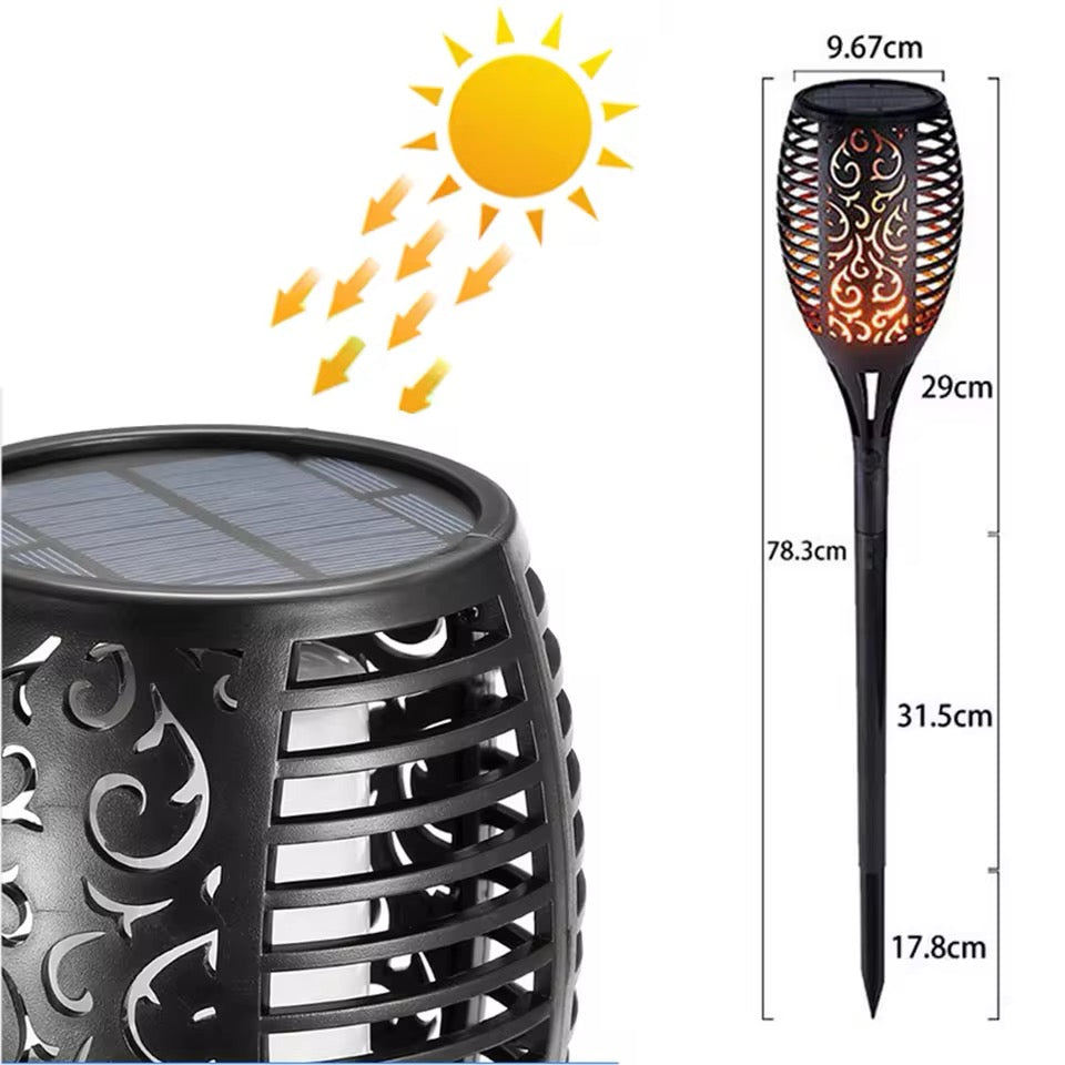Outdoor Solar Torch Lamp for Garden