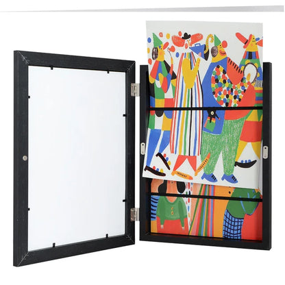 Innovative Picture Frame for Up to 150 Drawings and Artworks