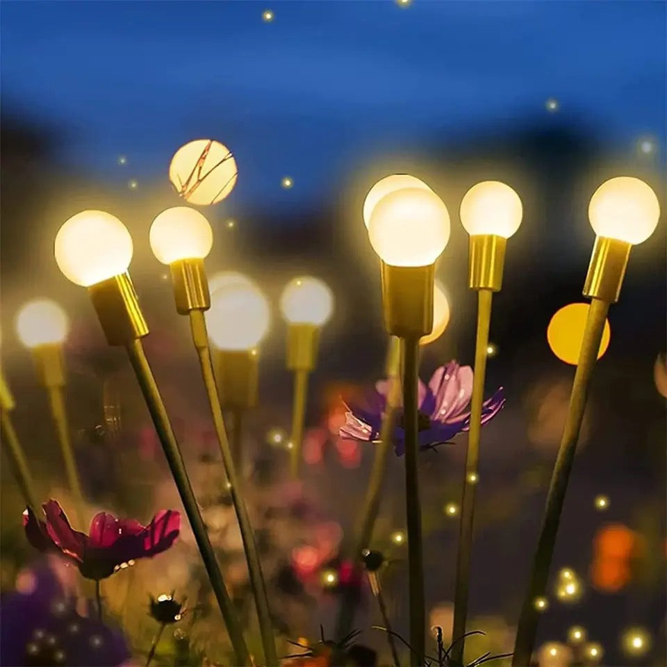 Solar-Powered Firefly Garden Lights – For Magical Nights in the Garden
