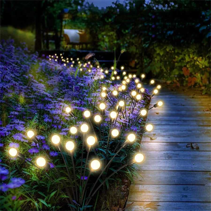 Solar-Powered Firefly Garden Lights – For Magical Nights in the Garden