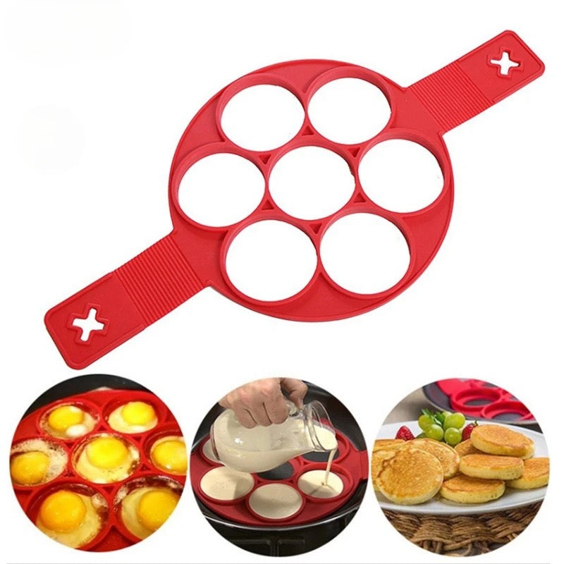 Silicone Pancake Helper – For Perfect Breakfast Pancakes