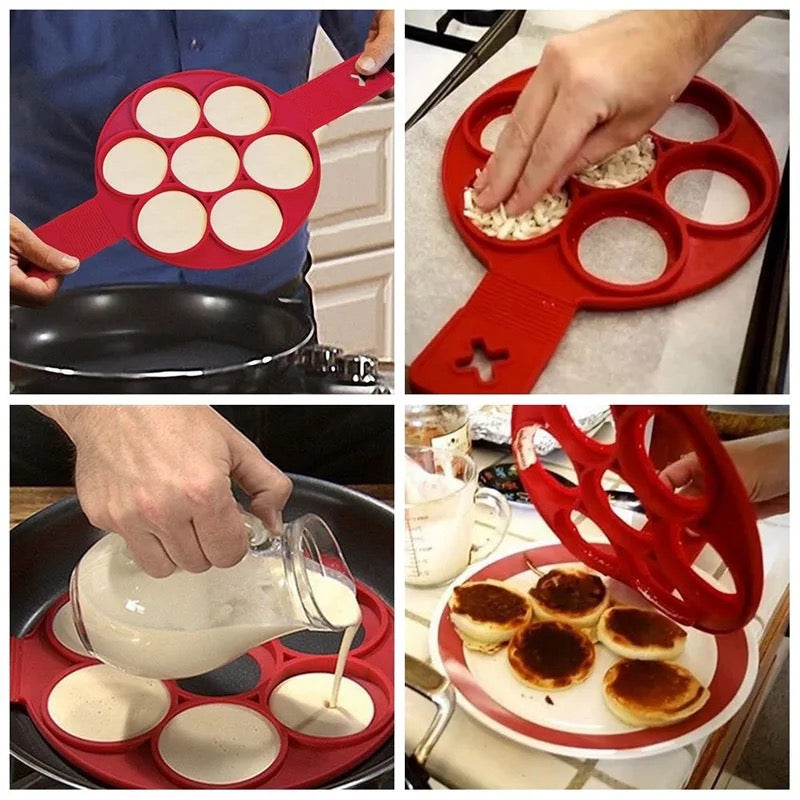 Silicone Pancake Helper – For Perfect Breakfast Pancakes