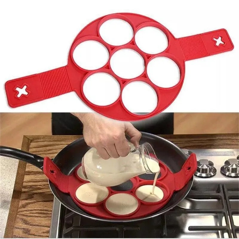 Silicone Pancake Helper – For Perfect Breakfast Pancakes