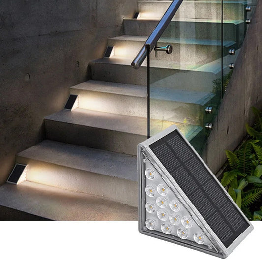 Solar Step Light for Safe Outdoor Lighting