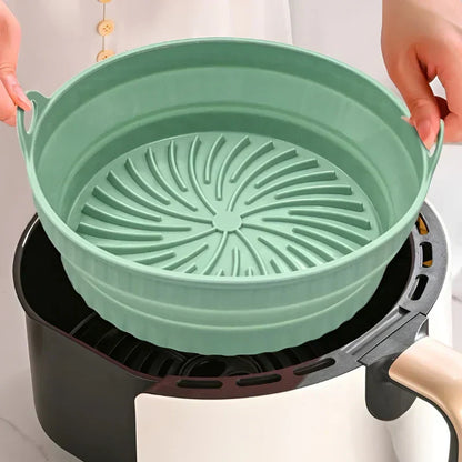 Silicone Baking Mat for Air Fryers with Heat Resistance and Non-Stick Coating