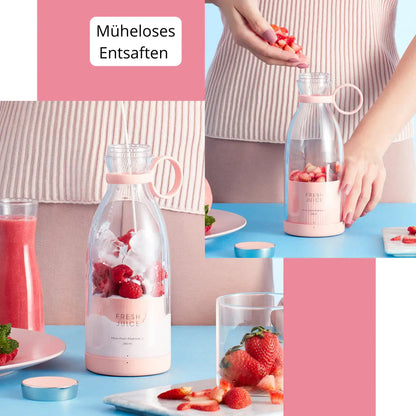 Portable Blender with Rechargeable Battery – Ideal for Smoothies and Shakes on the Go