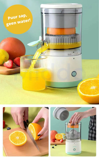 Compact Citrus Juicer with Juice Collection Container – Fresh Juice in Seconds