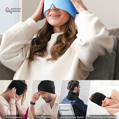 Pain-Relieving Sleep Mask for Relaxation and Recovery – Ideal for Headaches