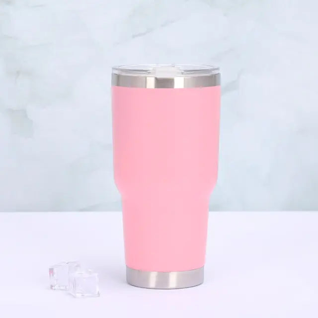 Thermo Mug with Slide Lid and Double-Wall Insulation