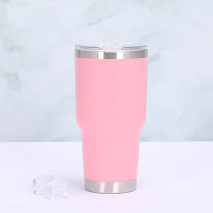 Thermo Mug with Slide Lid and Double-Wall Insulation