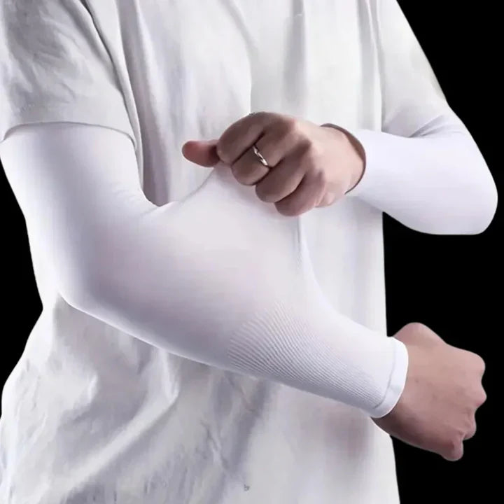 Compression Arm Sleeves for Sports and Work